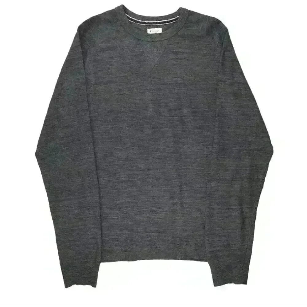 Champion Crew Neck Sweater -- Size M -- Heather Gray Varsity Athletic